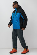 Купить Горнолыжная куртка мужская зимняя голубого цвета 7616Gl, фото 15