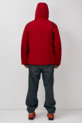 Купить Горнолыжная куртка мужская зимняя красного цвета 7617Kr, фото 14