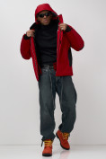 Купить Горнолыжная куртка мужская зимняя красного цвета 7617Kr, фото 18