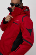 Купить Горнолыжная куртка мужская зимняя красного цвета 7617Kr, фото 4