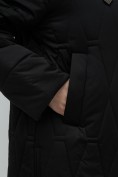 Купить Пальто зимнее утепленное женское большого размера черного цвета 7699Ch, фото 17