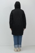 Купить Пальто зимнее утепленное женское большого размера черного цвета 7699Ch, фото 12