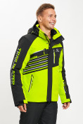 Купить Горнолыжная куртка мужская зеленого цвета 77012Z, фото 10