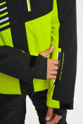 Купить Горнолыжная куртка мужская зеленого цвета 77012Z, фото 4