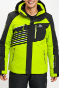 Купить Горнолыжная куртка мужская зеленого цвета 77012Z