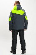 Купить Горнолыжная куртка мужская зеленого цвета 77013Z, фото 10