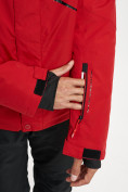 Купить Горнолыжная куртка мужская красного цвета 77014Kr, фото 11