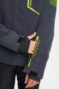 Купить Горнолыжная куртка мужская темно-серого цвета 77014TC, фото 8