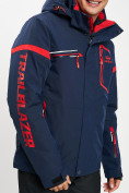 Купить Горнолыжная куртка мужская темно-синего цвета 77014TS, фото 6