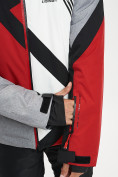 Купить Горнолыжная куртка мужская красного цвета 77015Kr, фото 10