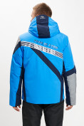 Купить Горнолыжная куртка мужская синего цвета 77015S, фото 6