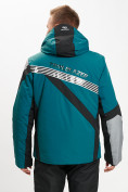 Купить Горнолыжная куртка мужская темно-зеленого цвета 77015TZ, фото 9
