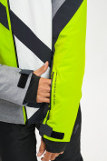 Купить Горнолыжная куртка мужская зеленого цвета 77015Z, фото 6