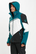 Купить Горнолыжная куртка мужская темно-зеленого цвета 77016TZ, фото 9