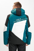 Купить Горнолыжная куртка мужская темно-зеленого цвета 77016TZ, фото 7