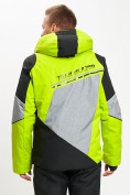 Купить Горнолыжная куртка мужская зеленого цвета 77016Z, фото 10