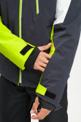 Купить Горнолыжная куртка мужская зеленого цвета 77019Z, фото 2