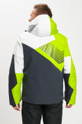 Купить Горнолыжная куртка мужская зеленого цвета 77019Z, фото 5