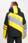 Купить Горнолыжная куртка мужская желтого цвета 77022J, фото 8