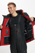 Купить Горнолыжная куртка мужская красного цвета 77022Kr, фото 8