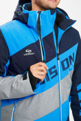 Купить Горнолыжная куртка мужская синего цвета 77022S, фото 7