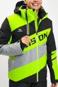 Купить Горнолыжная куртка мужская зеленого цвета 77022Z, фото 6