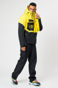 Купить Горнолыжна куртка мужская желтого цвета 77023J, фото 8