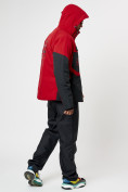 Купить Горнолыжна куртка мужская красного цвета 77023Kr, фото 7