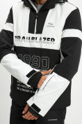Купить Горнолыжная куртка анорак мужская белого цвета 77024Bl, фото 5
