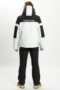 Купить Горнолыжная куртка анорак мужская белого цвета 77024Bl, фото 9