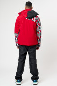 Купить Горнолыжная куртка мужская красного цвета 77028Kr, фото 9