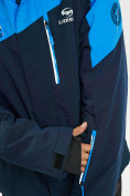Купить Горнолыжная куртка мужская большого размера синего цвета 77029S, фото 13