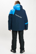 Купить Горнолыжная куртка мужская большого размера синего цвета 77029S, фото 8