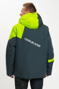 Купить Горнолыжная куртка мужская большого размера зеленого цвета 77029Z, фото 9
