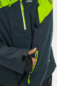 Купить Горнолыжная куртка мужская большого размера зеленого цвета 77029Z, фото 4
