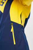 Купить Горнолыжная куртка женская темно-синего цвета 77030TS, фото 6