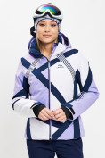 Купить Горнолыжная куртка женская фиолетового цвета 77031F