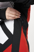 Купить Горнолыжная куртка женская красного цвета 77031Kr, фото 10