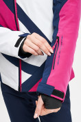 Купить Горнолыжная куртка женская розового цвета 77031R, фото 10