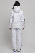 Купить Горнолыжный костюм женский белого цвета 77038Bl, фото 7