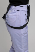 Купить Горнолыжный костюм женский фиолетового цвета 77038F, фото 14