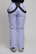 Купить Горнолыжный костюм женский фиолетового цвета 77038F, фото 19
