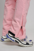 Купить Горнолыжный костюм женский розового цвета 77038R, фото 17