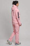 Купить Горнолыжный костюм женский розового цвета 77038R, фото 6