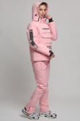 Купить Горнолыжный костюм женский розового цвета 77038R, фото 7