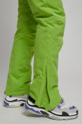 Купить Горнолыжный костюм женский зеленого цвета 77038Z, фото 17