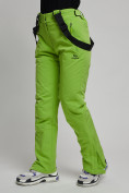 Купить Горнолыжный костюм женский зеленого цвета 77038Z, фото 20