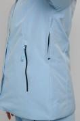 Купить Горнолыжный костюм женский голубого цвета 77039Gl, фото 11