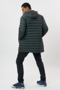 Купить Куртка мужская демисезонная удлиненная цвета хаки 7704Kh, фото 5
