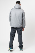 Купить Спортивная куртка мужская зимняя светло-серого цвета 78016SS, фото 15
